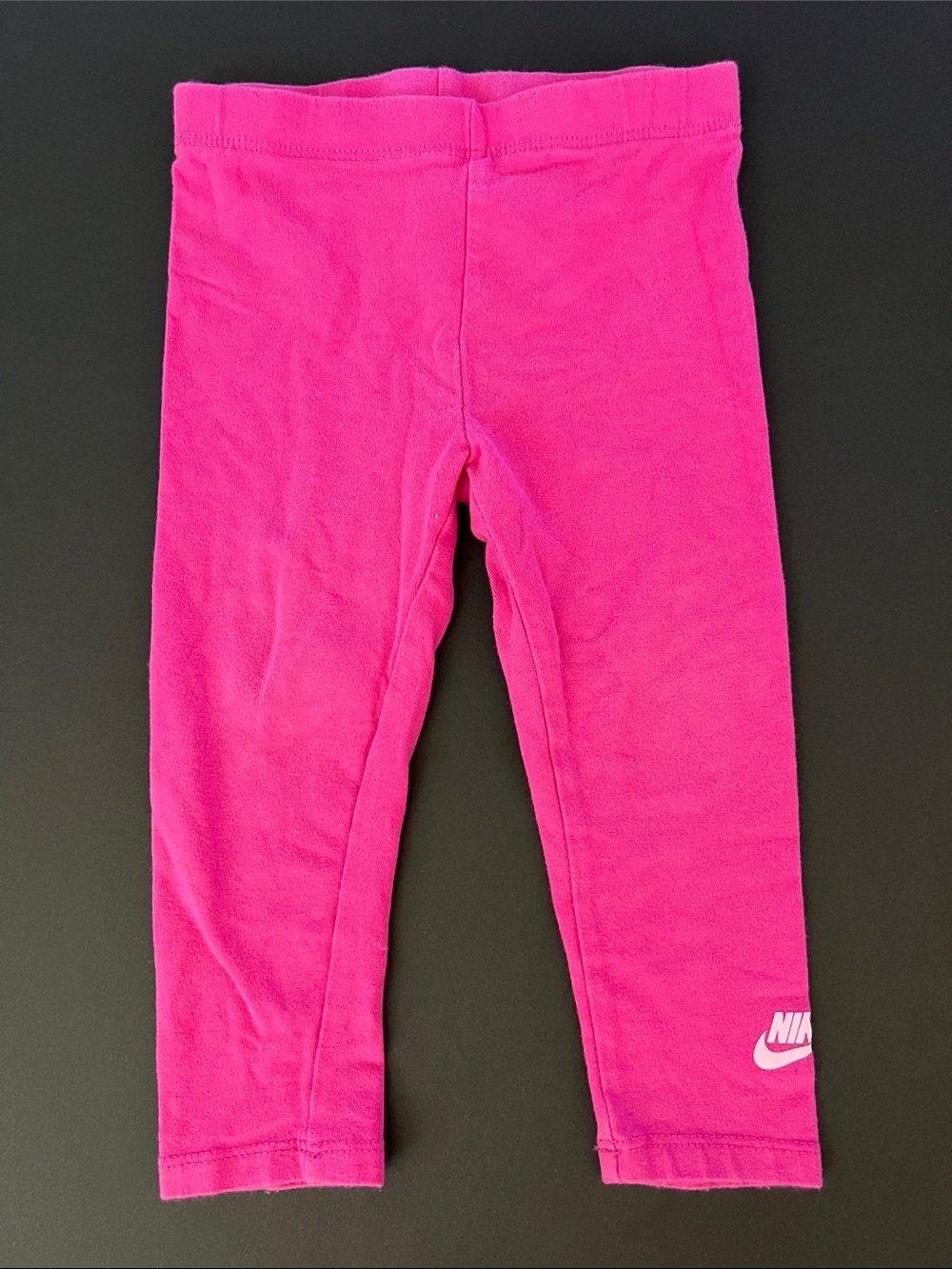 Nike Baby Hot Pink Logo Leggings